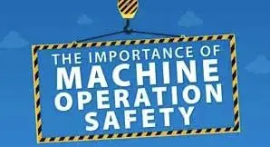 Safety rules for operating on production machines (CH)